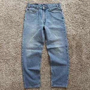 Vintage 90’s Levi’s Jeans Men’s Size 34x32 Blue Denim Pants 550 Relaxed Fit